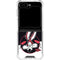 Looney Tunes Retro Wile E Coyote Galaxy Z Flip5 5G Clear Case