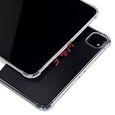 Looney Tunes Retro Wile E Coyote iPad Pro 12.9in (2020) Clear Case