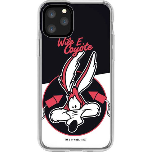 Looney Tunes Retro Wile E Coyote iPhone 11 Pro Clear Case