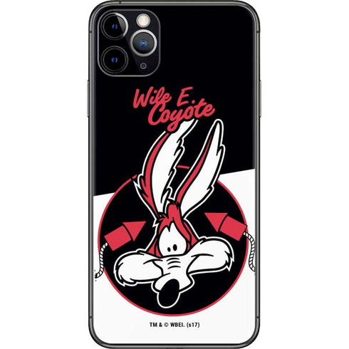 Looney Tunes Retro Wile E Coyote iPhone 11 Pro Max Skin