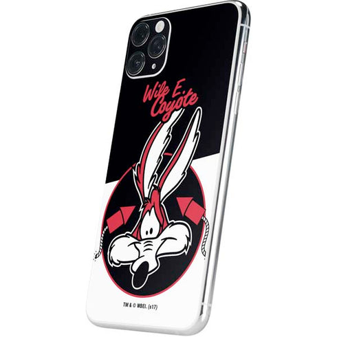 Looney Tunes Retro Wile E Coyote iPhone 11 Pro Max Skin