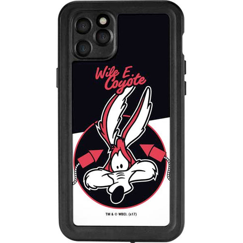 Looney Tunes Retro Wile E Coyote iPhone 11 Pro Max Waterproof Case