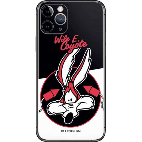 Looney Tunes Retro Wile E Coyote iPhone 11 Pro Skin