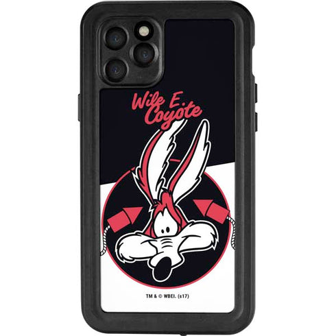 Looney Tunes Retro Wile E Coyote iPhone 11 Pro Waterproof Case