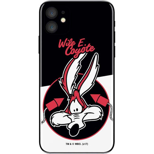 Looney Tunes Retro Wile E Coyote iPhone 11 Skin