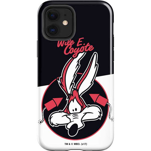 Looney Tunes Retro Wile E Coyote iPhone 12 Impact Case