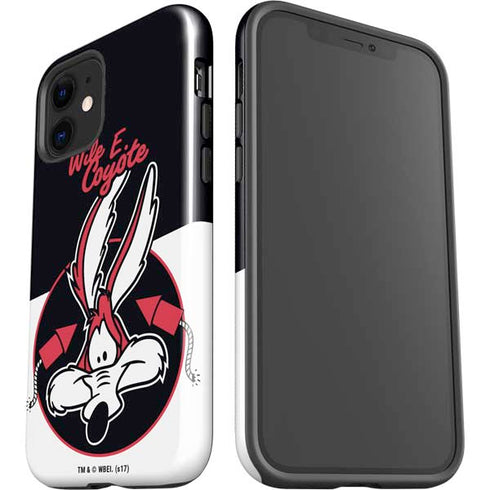 Looney Tunes Retro Wile E Coyote iPhone 12 Impact Case