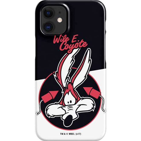 Looney Tunes Retro Wile E Coyote iPhone 12 Mini Lite Case