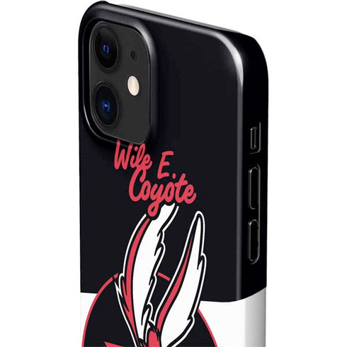 Looney Tunes Retro Wile E Coyote iPhone 12 Mini Lite Case