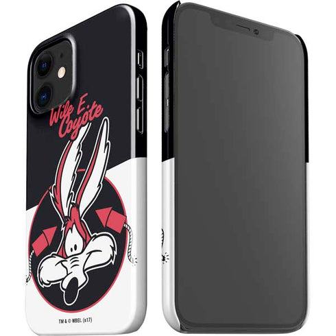 Looney Tunes Retro Wile E Coyote iPhone 12 Mini Lite Case