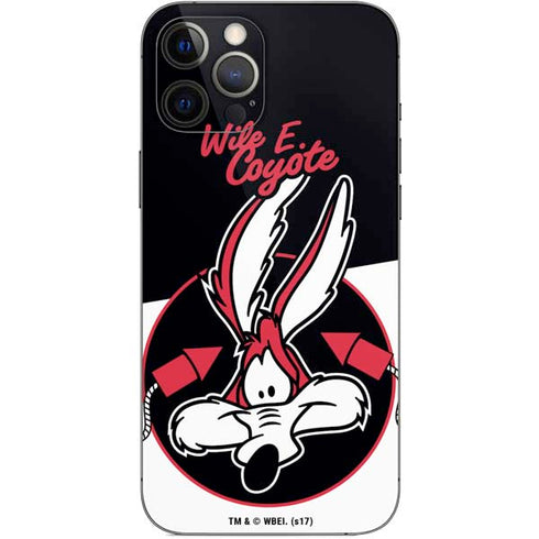 Looney Tunes Retro Wile E Coyote iPhone 12 Pro Max Skin