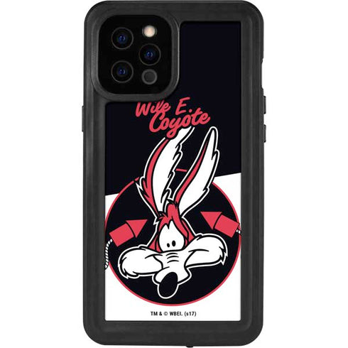 Looney Tunes Retro Wile E Coyote iPhone 12 Pro Max Waterproof Case