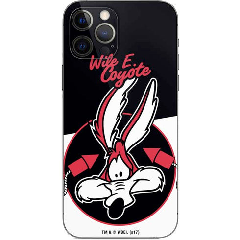 Looney Tunes Retro Wile E Coyote iPhone 12 Pro Skin