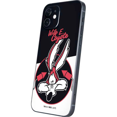 Looney Tunes Retro Wile E Coyote iPhone 12 Skin