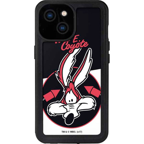 Looney Tunes Retro Wile E Coyote iPhone 13 Mini Waterproof Case