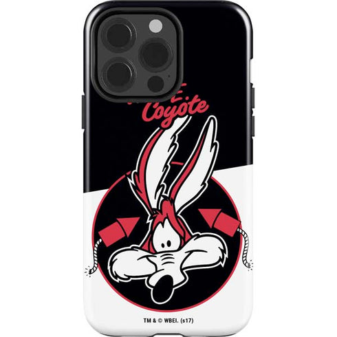 Looney Tunes Retro Wile E Coyote iPhone 13 Pro Impact Case