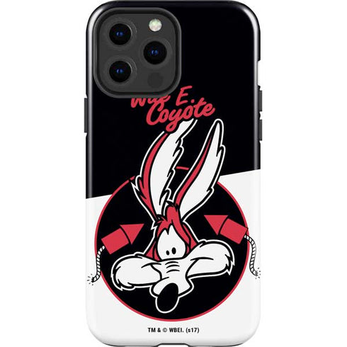 Looney Tunes Retro Wile E Coyote iPhone 13 Pro Max Impact Case