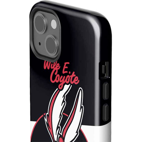 Looney Tunes Retro Wile E Coyote iPhone 14 Impact Case