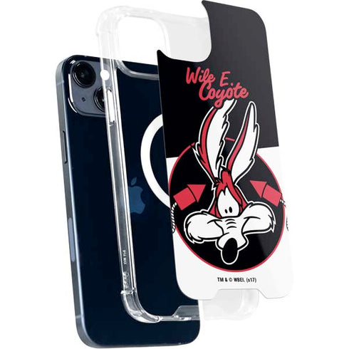Looney Tunes Retro Wile E Coyote iPhone 15 Plus MagSafe Case