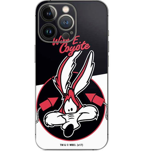 Looney Tunes Retro Wile E Coyote iPhone 14 Pro Skin