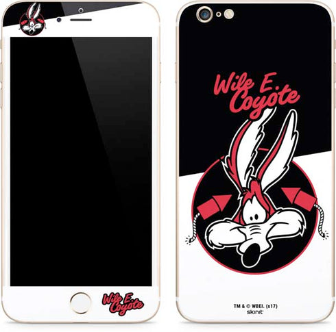 Looney Tunes Retro Wile E Coyote iPhone 6/6s Plus Skin