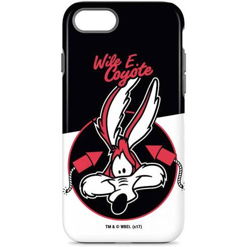 Looney Tunes Retro Wile E Coyote iPhone 8 Pro Case