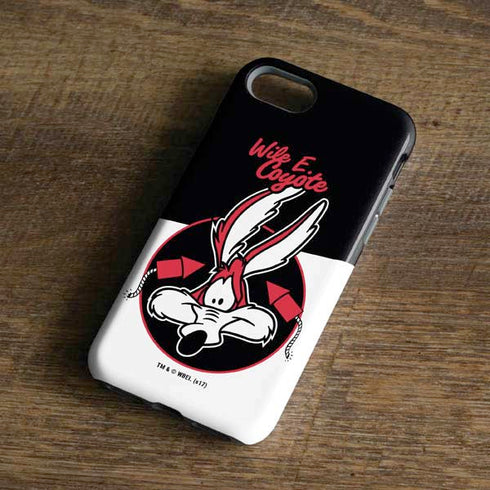 Looney Tunes Retro Wile E Coyote iPhone 8 Pro Case