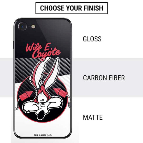 Looney Tunes Retro Wile E Coyote iPhone SE (2nd & 3rd Gen) Skin
