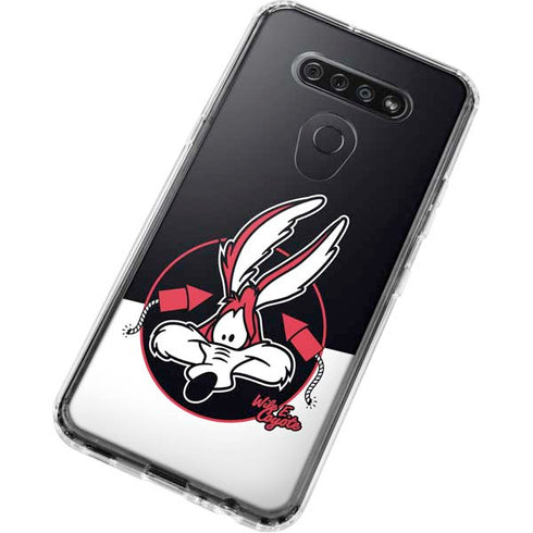 Looney Tunes Retro Wile E Coyote LG K51/Q51 Clear Case
