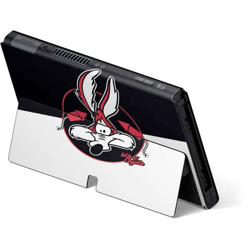 Looney Tunes Retro Wile E Coyote Nintendo Switch OLED (2021) Skin