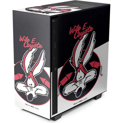 Looney Tunes Retro Wile E Coyote NZXT H510 Compact ATX Mid-Tower Case Skin