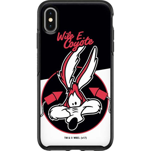 Looney Tunes Retro Wile E Coyote Otterbox Symmetry iPhone Skin