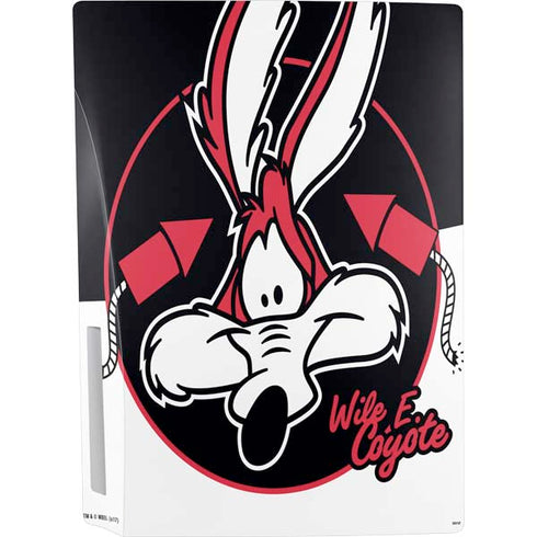 Looney Tunes Retro Wile E Coyote PS5 Bundle Skin