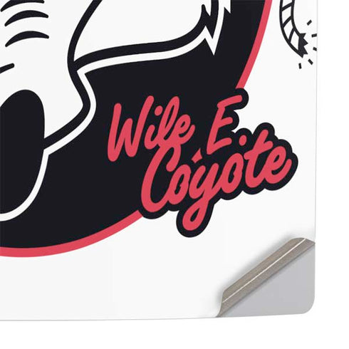 Looney Tunes Retro Wile E Coyote PS5 Slim Digital Edition Console Skin