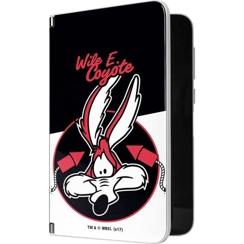 Looney Tunes Retro Wile E Coyote Surface Duo Skin