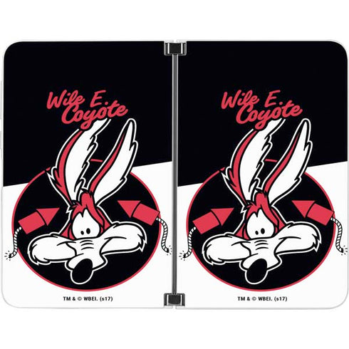 Looney Tunes Retro Wile E Coyote Surface Duo Skin