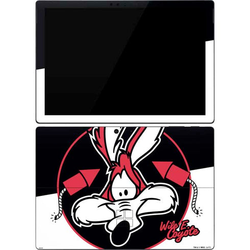 Looney Tunes Retro Wile E Coyote Surface Pro 7 Skin