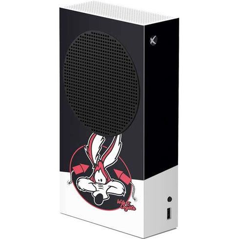 Looney Tunes Retro Wile E Coyote Xbox Series S Console Skin