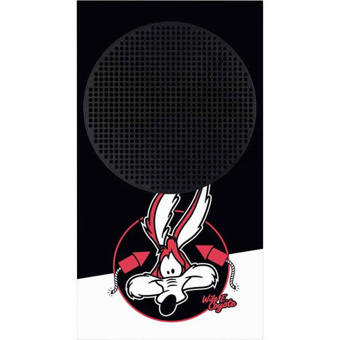 Looney Tunes Retro Wile E Coyote Xbox Series S Console Skin