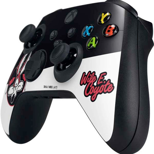 Looney Tunes Retro Wile E Coyote Xbox Series X Controller Skin