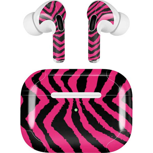 Retro Zebra AirPods Pro 2nd Gen Skin