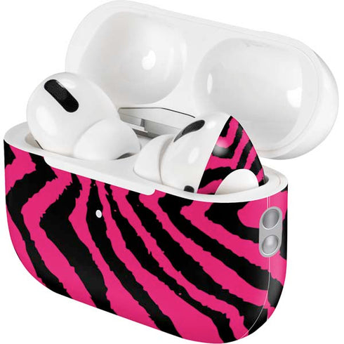 Retro Zebra AirPods Pro 2nd Gen Skin