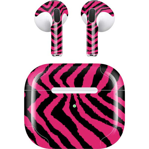 Retro Zebra Apple AirPods (3rd Gen 2021) Skin