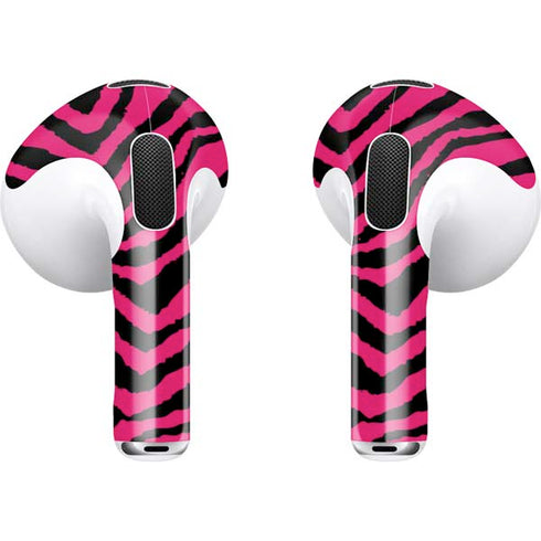 Retro Zebra Apple AirPods (3rd Gen 2021) Skin