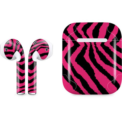 Retro Zebra Apple AirPods Skin