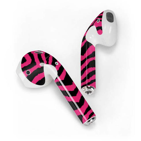 Retro Zebra Apple AirPods Skin