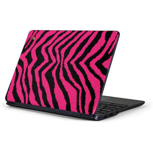 Retro Zebra Samsung Chromebook Skin