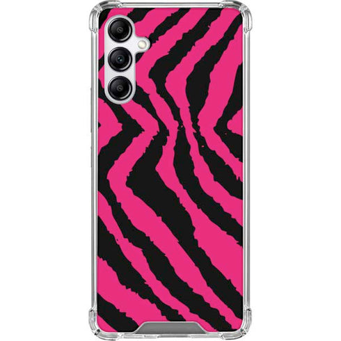 Retro Zebra Galaxy A15 5G Clear Case