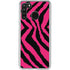 Retro Zebra Galaxy A21 Clear Case