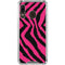 Retro Zebra Galaxy A30 Clear Case